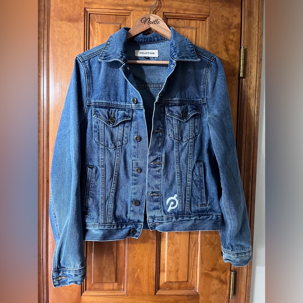Peloton “We Run the Summer” Jean Jacket